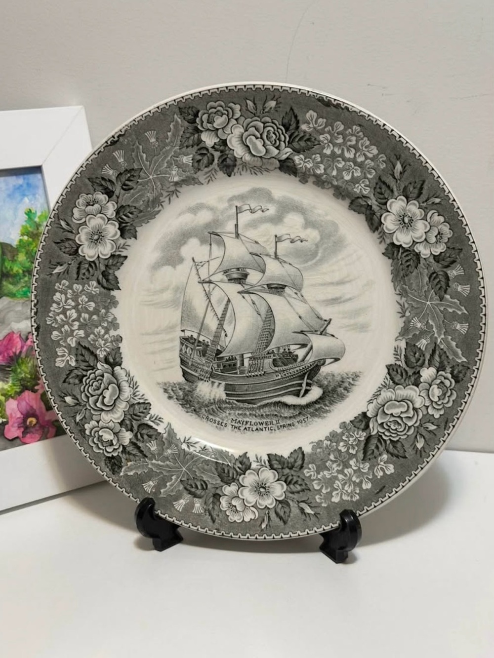 Adams England Mayflower Plate